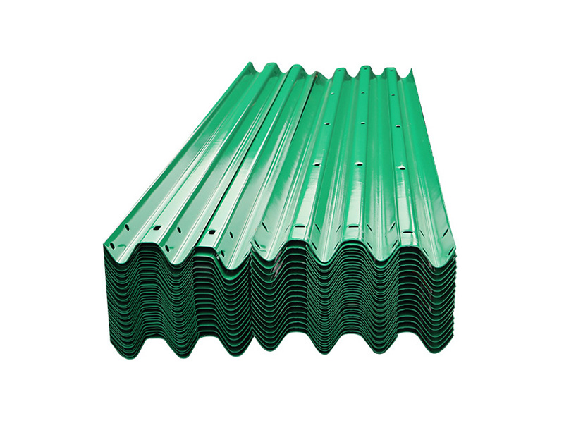 4101UiPND876v2Wa8A4Y527bInNfha13 Steel highway Three Beam Guardrail - Image 1